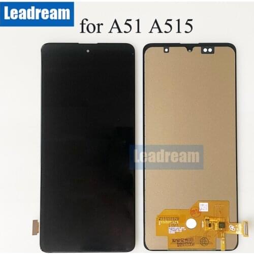 Incell LCD Display For Samsung Galaxy A51 LCD A515 A515F A515F/DS A515FD OLED LCD Frame Digitizer Assembly
