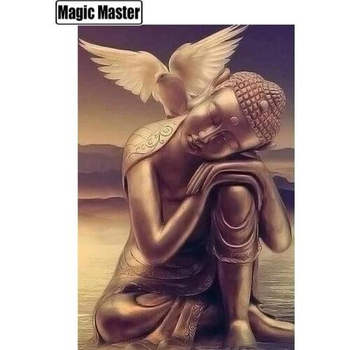 Diamond Painting Cross Stitch Pattern 5D Diamond Embroidery "Religious Buddha" Home Decor DIY diamond Art