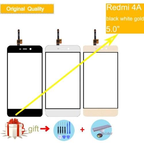 For Xiaomi Redmi 4A Touch Screen Digitizer Touch Panel Sensor For Redmi 4A LCD Front Outer Glass Lens Replacement