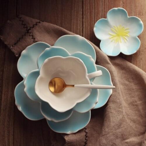 New European-style ceramic three-piece coffee cup, milk cup, tea cup,dinnerware Sets,cup set,drinkware,cup and saucer,Mark cup