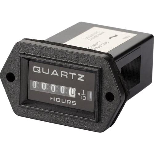 Mechanical Timer Vehicle Generator Timer Cumulative Hour Meter Gauge For Motor Truck Tractor Boat Engine Generator