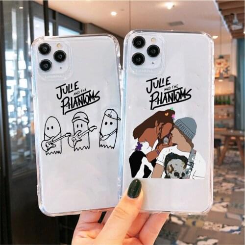 Julie and The Phantoms Soft Phone Case for IPhone 12 11 Pro Max XR X XS 6 7 8 Plus SE2 12 Mini Case Silicone Clear Phone Cover