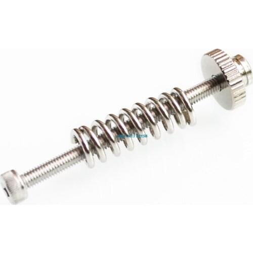 10sets 3D printer accessories leveling component suite M3 screw leveling spring leveling knob kit