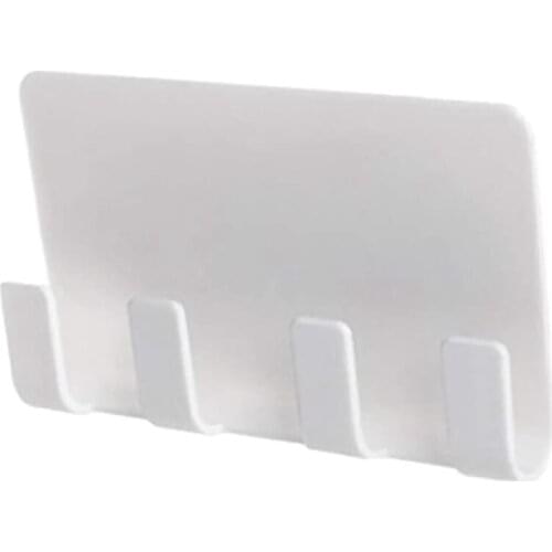 Wall Mount Hooks, Mobile Phone Charging Holder Key Hook Wall Mount Tablets Hanger