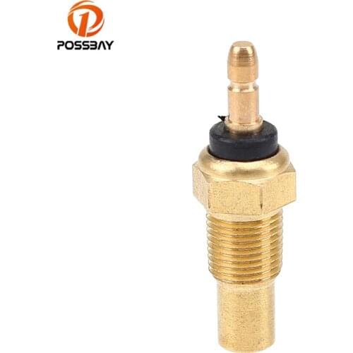 POSSBAY Motorcycle Water Temperature Radiator Fan Switch For Yamaha FZR400 FZX750 YZF750 Cafe Racer Motor Radiator Fan Switch