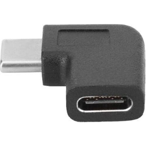 Usb-c Usb 3.1 Type C Male To Female Adapter Connector Black Designed Exquisitely And Easy To Use 90 Degrees Right Angle