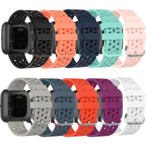 Strap For Fitbit Versa Lite Band for Fitbit Versa Edition Soft Silicone Strap Replacement Wristband For Fitbit Versa