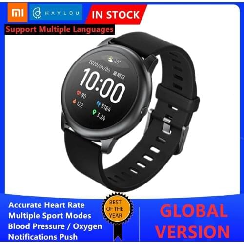 Xiaomi YOUPIN Global Version Smart Watch Waterproof Braclet Haylou Solar LS05 Sports Modes Smartwatch Blood Pressure Heart Rate