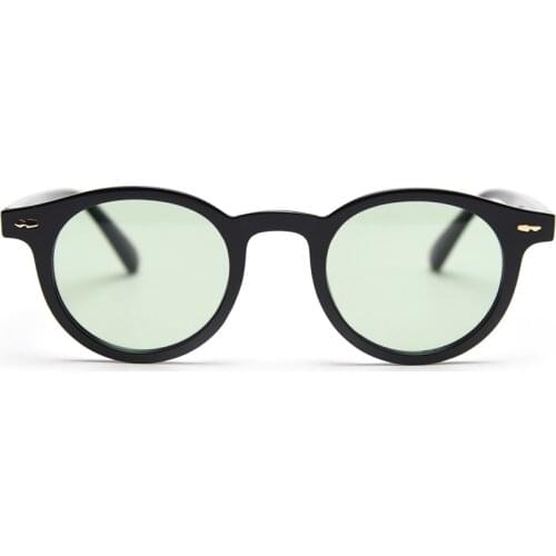 Mens Polarized Sunglasses Women TR90 Round Colored Lens Brand Vintage UV400 Driving Shade Goggles High Quality