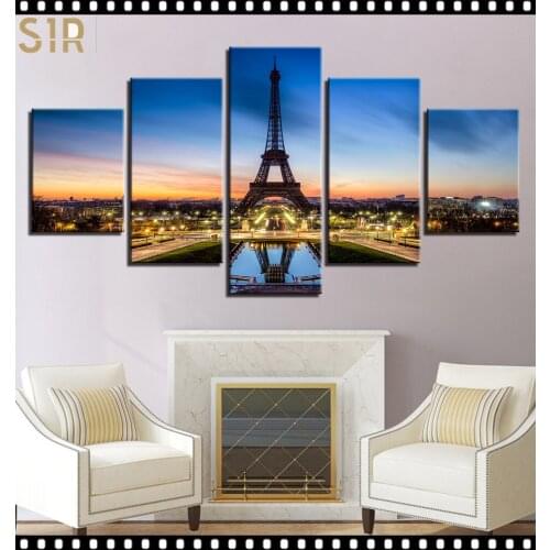 World Famous Architecture Beauty HD Five Wall Painting Decorative Painting Anime Posters Wall Decor Anime Decor Room Decor