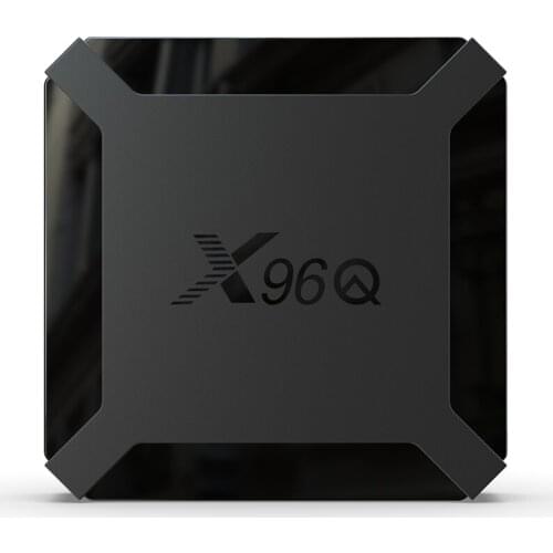 X96Q Andriod 10.0 H313 HDR SDR Android Box with remote control wifi 4K Media player set top box