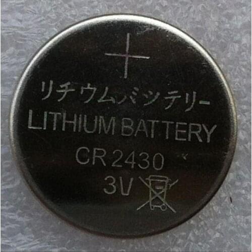 10PCS 3V battery CR2430 button battery CR 2430