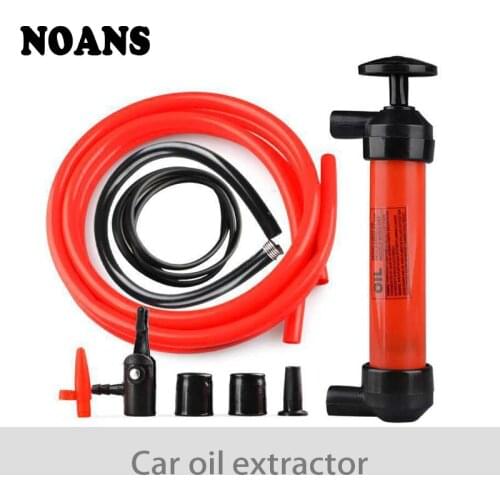NOANS Car Gasoline Suction Tube Manual Oil Pumping Device Styling For Jeep grand cherokee Lada Vesta Renault captur clio Logan 4