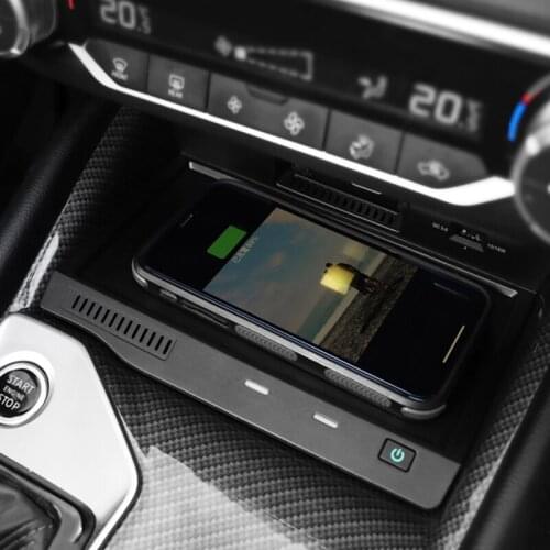 15W Fast charging QI car wireless charger phone charger charging plate charging holder for Nissan Teana Altima 2018 2019 2020