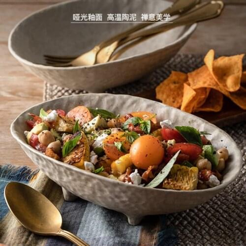 Soup bowl home large ceramic four-corner soup bowl creative simple soup bowl Nordic personality soup bowl noodle bowl