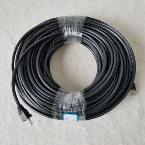 RJ45 Cat-5E Network Ethernet Cable Outdoor Cabling 40M 0.5mm 8-Core Oxygen-free Copper Wire Double Layer Protective Skins