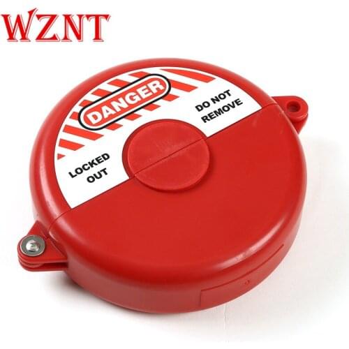 NT-G04 Gate Valve lockout for the valve rod diameter165mm-254mm handwheel safety lock Pipe valve turbine circular red