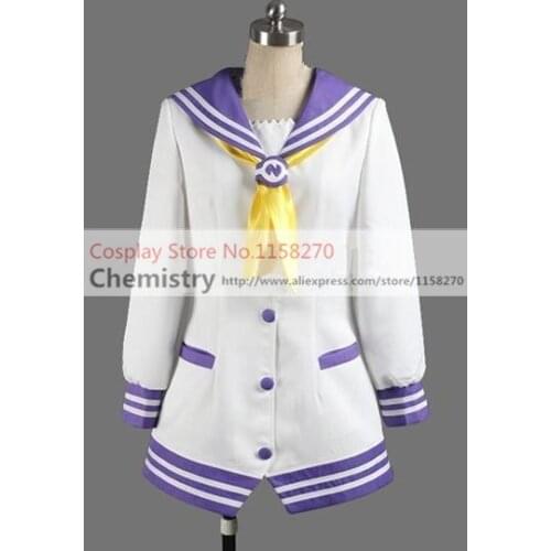 Hyperdimension Neptunia Nepgear Purple sister Cosplay Costume