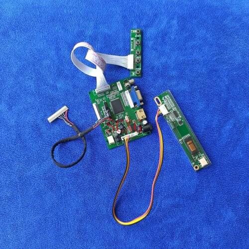 Monitor Kit 30-Pin LVDS AV VGA HDMI-compatible 1CCFL Fit QD15XL01/QD15XL04/QD15XL06/QD15XL09 1024*768 LCD controller drive board