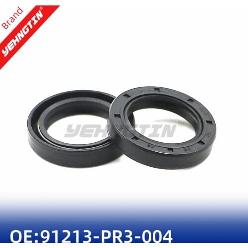 2 pcs 91213-PR3-004 Camshaft Cam Oil Seals Gaskets For Honda 99-00 Civic Si Camshaft Cam Seals Integra GSR B16A2 B18C1 B18C5