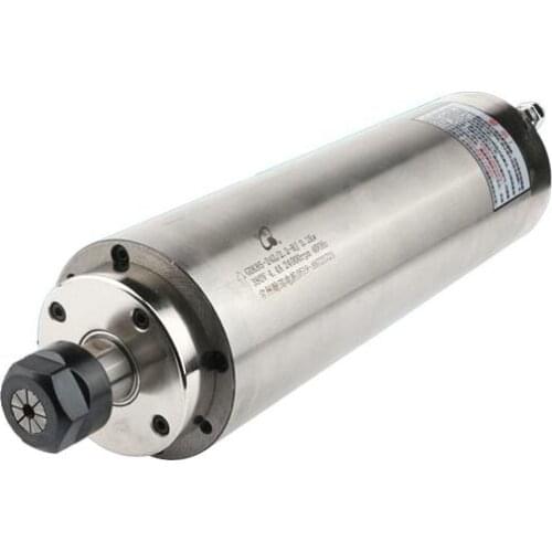 2.2kw AC220V/AC380V D85mm constant torque water-cooled metal mold milling spindle with 4 bearings