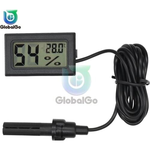 Mini Digital LCD Indoor Convenient Temperature Sensor Humidity Meter Thermometer Hygrometer Gauge