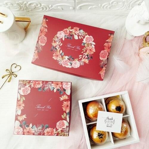 2020 New Macaron Box With Lids Paper Macarons Box Packaging Box Cookie Box Macaron Packaging Containers Dessert Packaging Cases