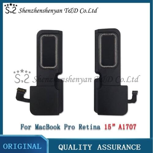 Original A1707 Left & Right Speaker For Macbook Pro Retina 15 "A1707 Speaker Set 2016 2017 EMC 3072 EMC 3162 Used