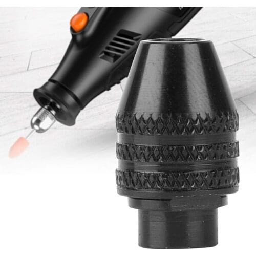 7mm Three-jaw Chuck Collet Adapter Converter 0.5-3.2mm For Electric Screwdriver Drill Power Tool Chuck