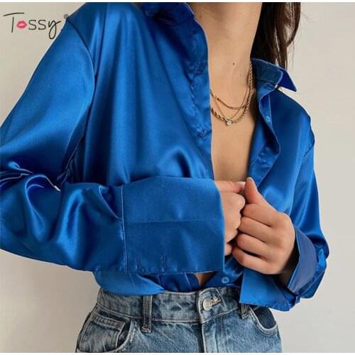 TOSSY Button Down Blouses