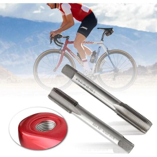 Bicycle Pedal Wire Attack Crank Tap High Speed Steel Thread Tap Dental Machine Hand left and right for cycling accesscies