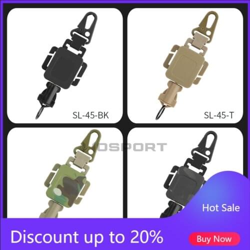 Wosport Multi-functional retractable buckleAnti-theft climbing supplies Nylon plastic steel