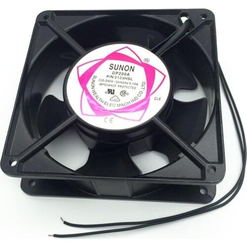 220-240V Automatic Egg Incubator Heat Dissipation Fan Hatchery Machine Air Ventilation 12X12 3.8cm Incubation Equipment 1 PC