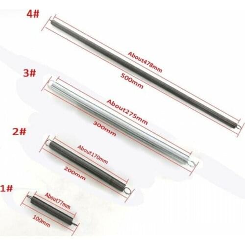 100mm-350mm Stainless steel tension spring tension closed ring size powerful sofa hammock spring
