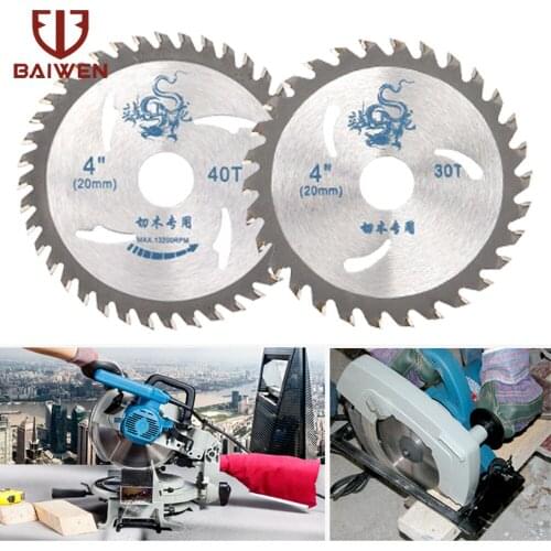 4 Inch Cutting Wood Circular Saw Blade Professional Woodworking Cutting Disk For Angle Grinder Cutter Tools with 13mm/16mm Ring