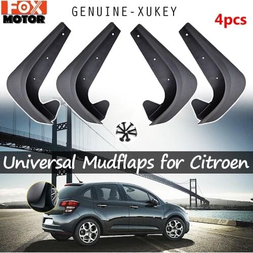4x Mud Flaps Mudflaps Splash Guards Mudguards For Citroen C1 C2 C3 Berlingo C4 Grand Picasso Xsara SpaceTourer DS5 C5 Aircross