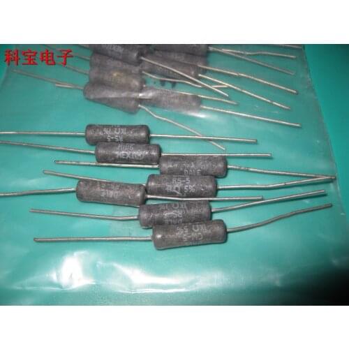 5PCS New and origina DALE gauge resistance 5W 6.5W 1K winding resistance 5W1K 14/5000 7.5 MM X24MM volume