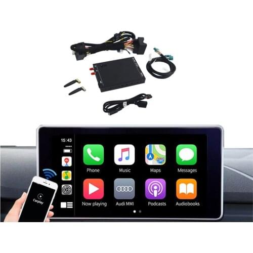 A U D I A4 B9 CarPlay Wireless Video Interface Solution Car Radio Retrofit AirPlay Activate Box Radio Facelift