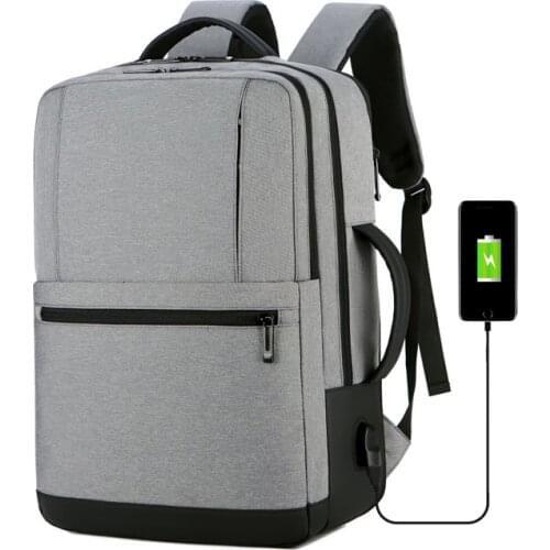Large Capacity Man Backpack Multifunctional Man Computer Bags 17 Inches Travel Backpack for Man Fashion Casual Man School Bags