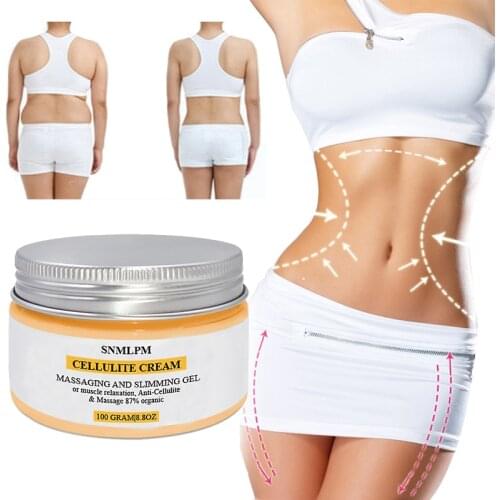 Hot Massage Cream, Cellulite Hot Cream, Body Slimming Firming Fat Burner for Tightening Skin Weight Loss Body Shaper 100g