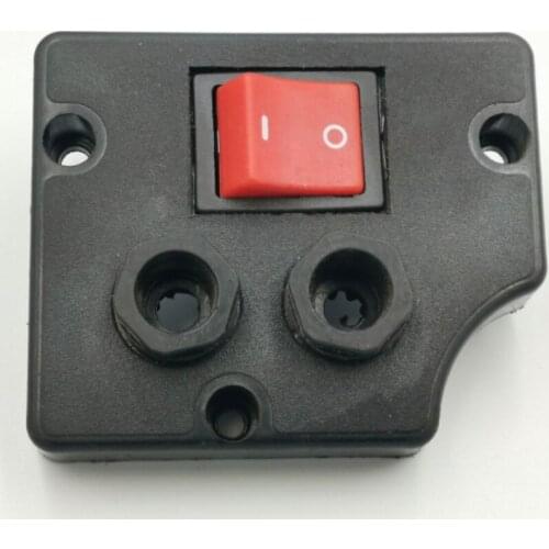 FB2 250V 10A Rocker Switch Power On Off Pushbutton Switches for Beach Table Drill with Panel
