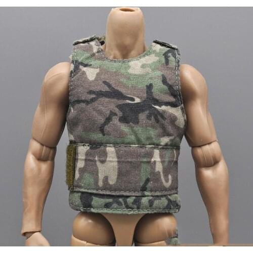 New product DML 1/6 scale male soldiers modern U.S. special forces camouflage protective bulletproof vest fit 12'' action figure