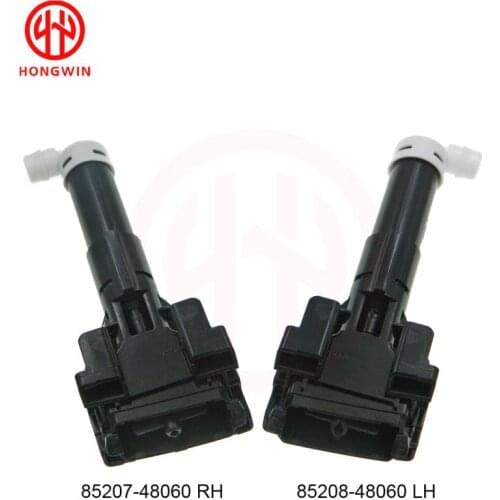 OEM: 85208-48060(LH) & 85207-48060(RH) Headlight Wahser Nozzle Sparyer Pump Cylinder For Toyota Lexus RX350 RX450h 2013-2015