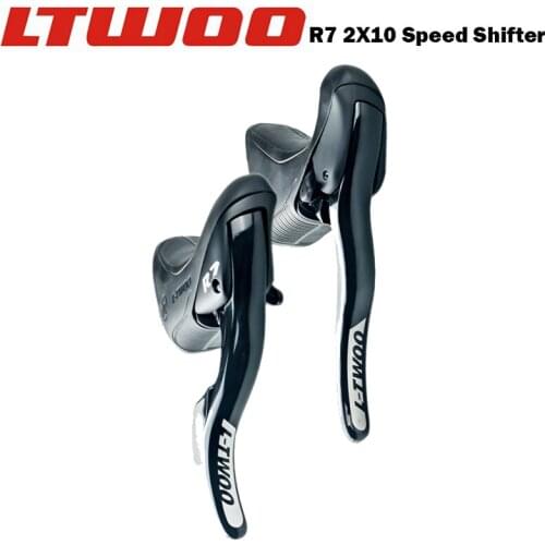 LTWOO R7 2X10 Speed Shifter Levers Road Bike Bicycle Shifter Derailleur Compatible TIAGRA 4700 R6800 R4700 Claris Sora 20s 20v