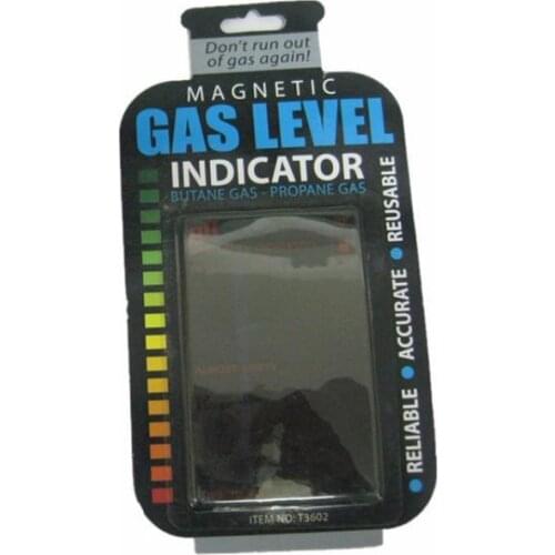 Smart Gas Tank Level Indicator measurement card Soft Magnetic Sticker Propane Butane LPG kitchen Balance monitor Fuel Gauge