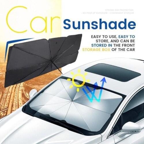 Car Sun Shade Protector Parasol Front Window Sunshade Interior Covers Windshield Protection Accessories
