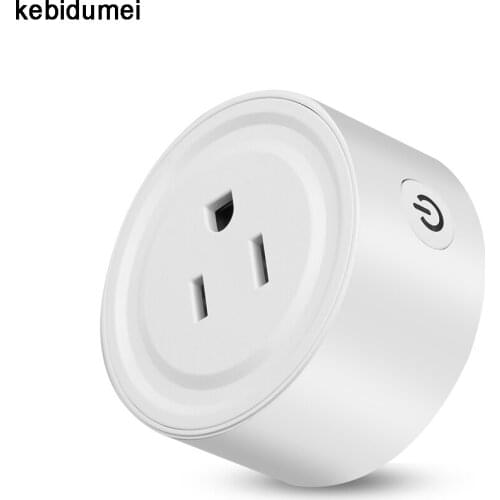 1pc Smart Plug WiFi Control Socket Power Energy Monitoring Timer Switch Outlet With for Google Home Mini Alexa IFTTT EU US Plug