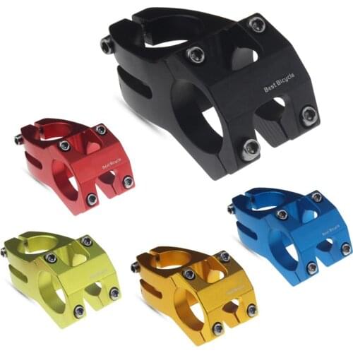 Bicycle Stem Aluminum Alloy MTB Mountain Road Handlebar Stem Mountain Bike Stem Bicycle Cycling Bike Clamp Stem 31.8MM