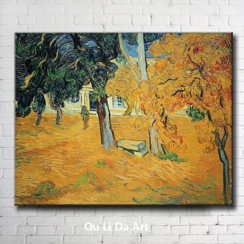 Impression Van tree house man scenery canvas printings oil painting printed on canvas wall art decoration picture no frame