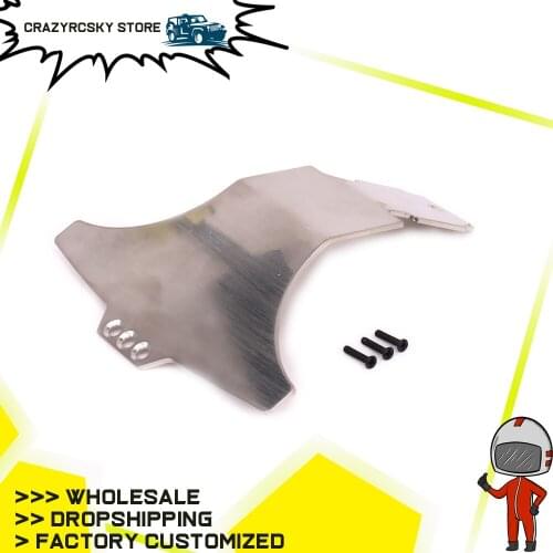 1PC Stainless Steel Bumper Front Or Rear For Rc Hobby Model Car 1/18 Wltoys A959 A969 A979 K929 etc Chassis Bumper Frame